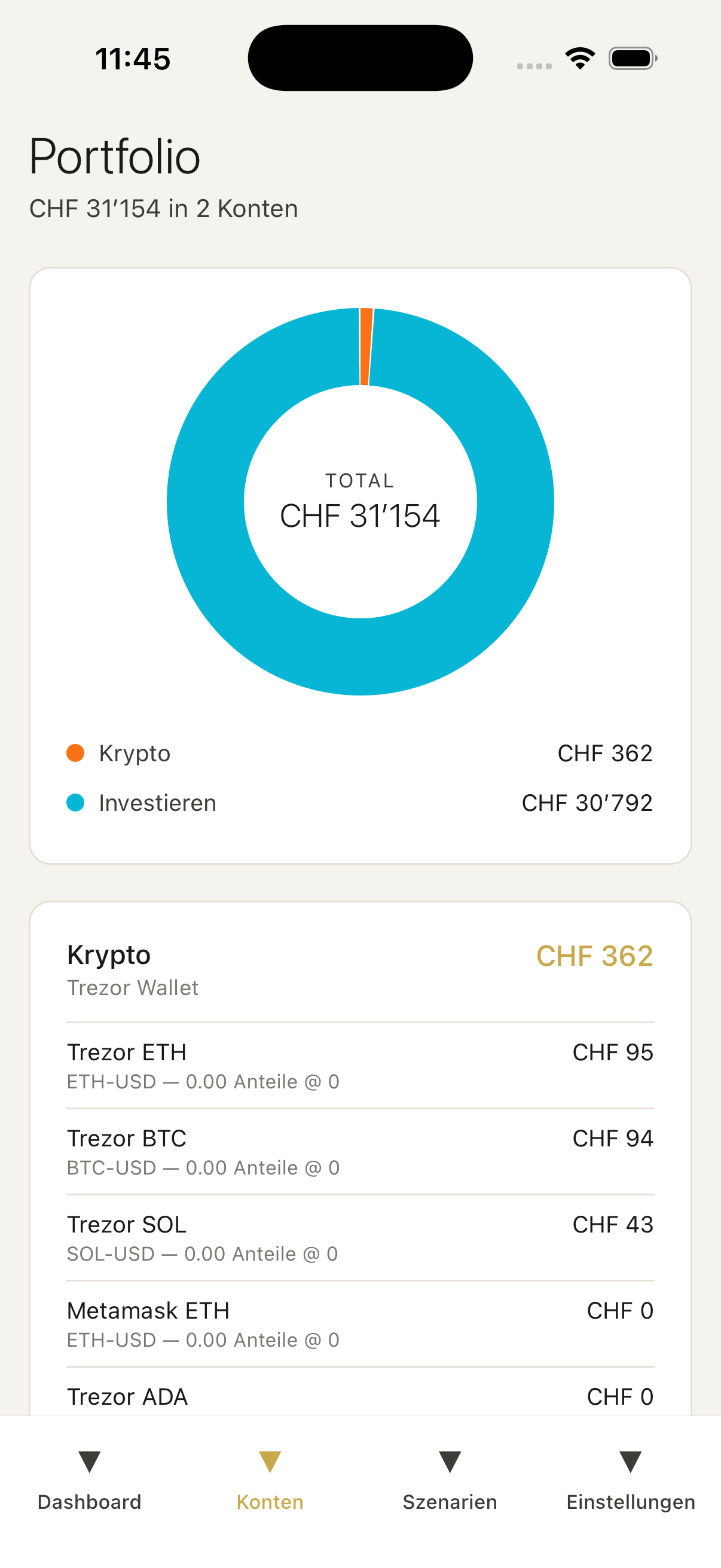 Finance Hub Portfolio